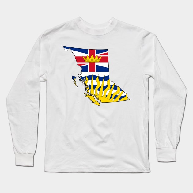 British Columbia Love! Long Sleeve T-Shirt by somekindofguru